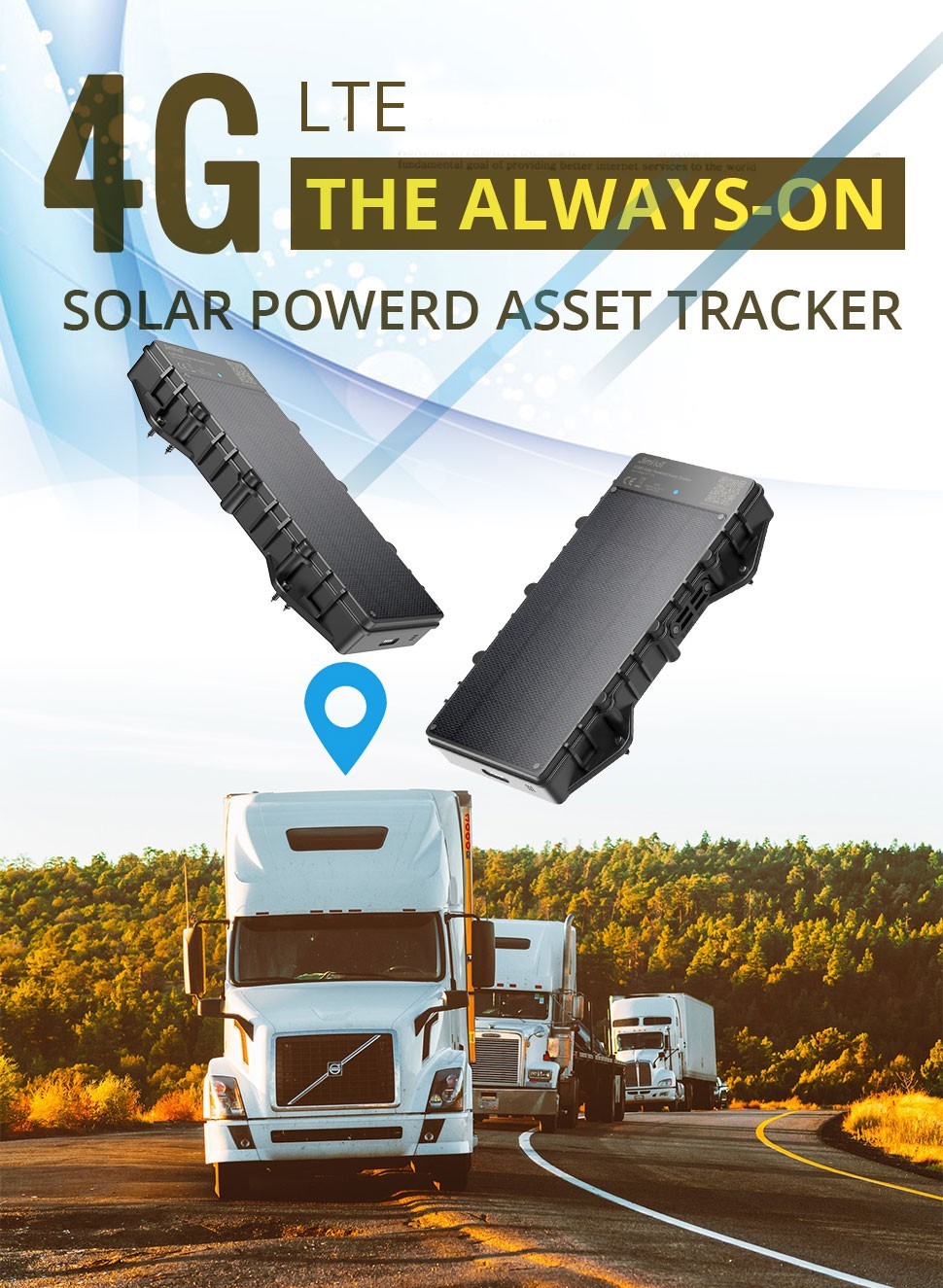 Solarny lokalizator GPS 4G z GPS/WIFI/BDS/LBS + akumulator 10000mAh i stopień ochrony IP67