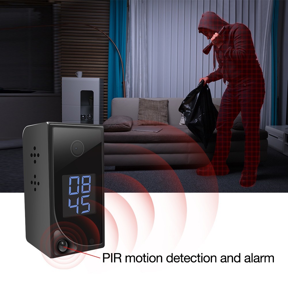 ukryta kamera czujnik ruchu PIR i powiadomienie o alarmie push
