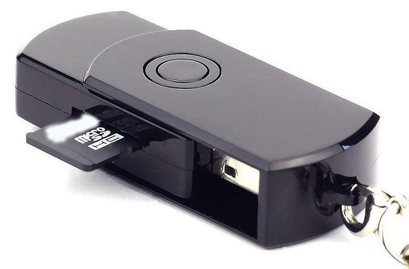 Kamera szpiegowska z pamięcią USB i mikrofonem
