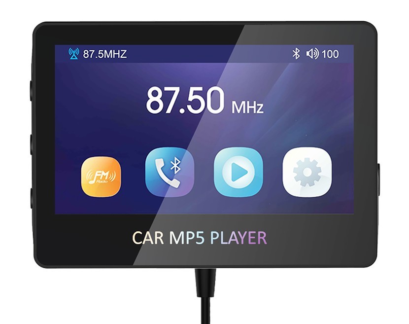 Odtwarzacz MP5 do samochodu Wyświetlacz 4,3" Bluetooth V5.0