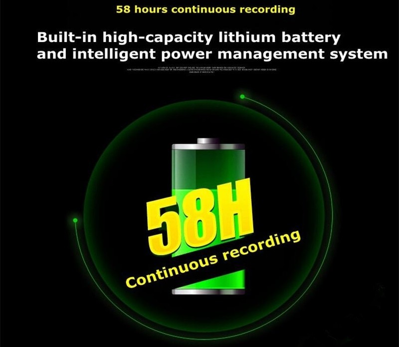 Żywotność baterii 58h