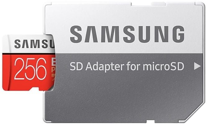 Karta pamięci micro SDXC 256 GB Samsung EVO PLUS + adapter SD