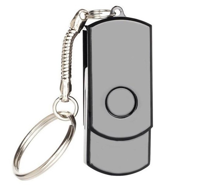 Kamera szpiegowska w kluczu USB (pamięć flash) z nagrywaniem wideo HD + dźwięku