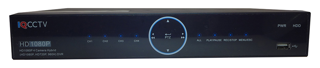 IQ CCTV DVR 4 wejście