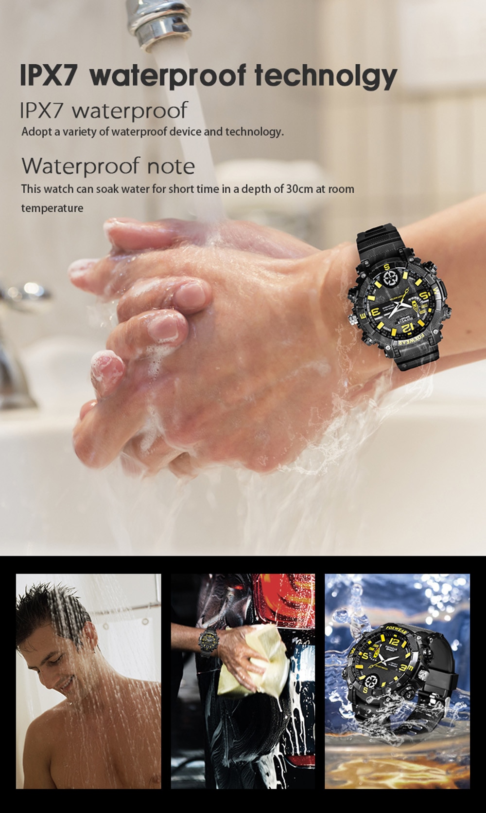 wodoodporne zegarki z aparatem