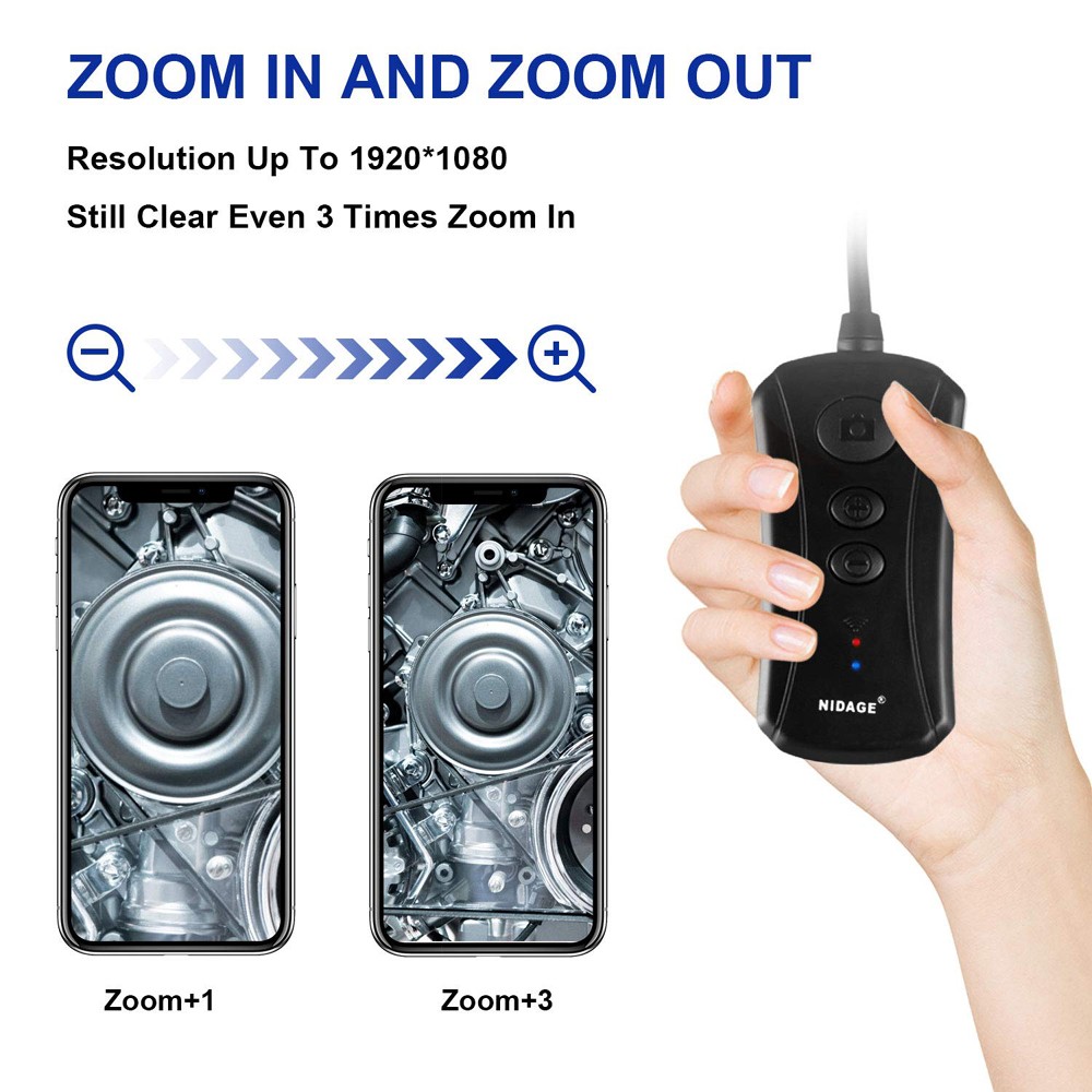 kamera inspekcyjna do telefonu komórkowego + zoom