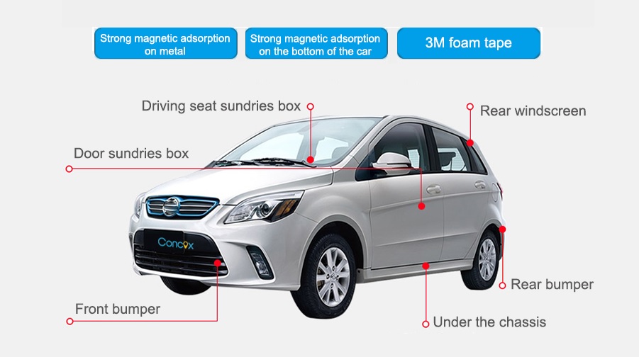 lokalizator gps - silny magnes