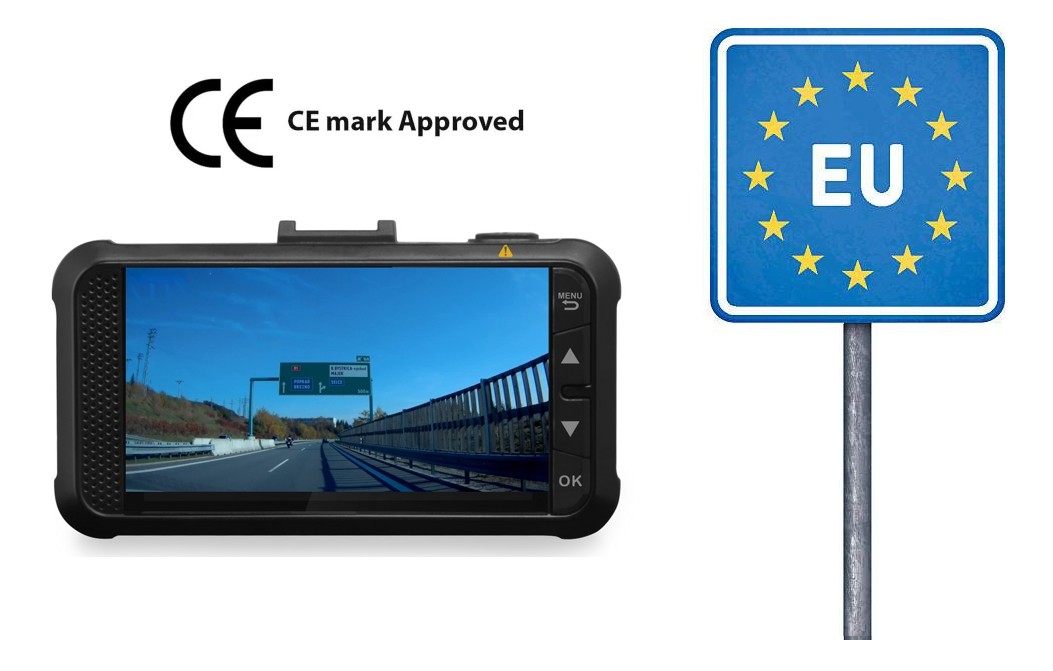 Certyfikowana kamera samochodowa CE dla UE - kamery samochodowe